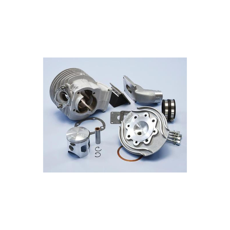 Cilindro Polini 152cc in alluminio, Ø 60mm, corsa 54mm, biella 105 per Vespa 50-Primavera - ET3